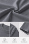 Men's Premium Gray Oversize T-Shirt – Breathable, Soft Textured, Anti-Sweat, Comfortable Fit, Basic - 7