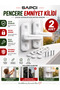 Pvc Window Safety Child Safety Lock 2 Pieces