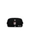 Licensed Canvas Pen Holder - Black and White Striped 2 Compartment Pen Bag