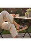 25Y105-3 Women's Double-Strapped Stoned Cork High-Filled Jute Sole Premium Slippers - 2