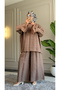 6579 - Stylish and Comfortable Olivia Jacquard Soft Viscose Fabric Loose Women's Set - 5