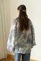 Cotton Kimono Shirt with Drawstrings - 3