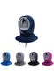 Balaclava windproof fleece adjustable blue 28x44cm cycling/hiking. - 4