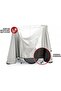 Drum Kit Dust Cover - Waterproof Protective Silver Coated Equipment Breathable - 2