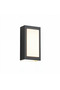 Black Aluminum Window Wall Light B 2766