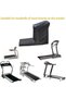 Treadmill cover with zipper - 206x95x160 cm Weatherproof Waterproof Dustproof Suitable for indoor and outdoor use Black 210D Oxford cloth - 3