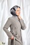 Twill Silk Scarf Watercolor Gray - 3