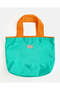 Women Blue And Orange Foldable Shopping Bag - 5