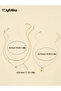 Set of 3 - Heart Pendant Necklace - 6