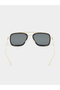 Double Bridge Aviator Sunglasses - 4