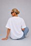 Women's Oversize T-Shirt Shakespeare Printed White – Crew Neck, Comfortable Fit, 100% Cotton - 5