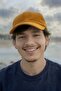 Men's Seasonal Corduroy Orange Hat |   Daily Adjustable Baseball Cap