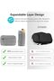 Electronic Organizer Case, Waterproof Shockproof Travel Bag for Electronics Accessories, Sm - 5