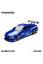 Time Micro Nissan Skyline Gt-R R34 Blue Livery Tm800507 - 2