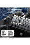 لوحة مفاتيح الألعاب بأسلاك ATTACK SHARK X68 HE بتردد 8000 هرتز واستجابة سريعة، ودقة 0.01 مم مع مغناطيس. - 6