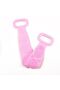 2 Pieces - Double-Sided, Silicone, 70 cm Long, Exfoliating Feature, for Life-Long Use, Shower, Bath, Back Scrubber (1 Purple + 1 Pink Color) - 4