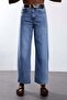Blue Belted Tensel Denim Trousers - 6
