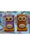 Owl Model Eraser+Sharpener Purple-Brown (2 Pieces) Vy8333595 - 2