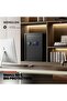 Touch Screen Safe Box with Silent Mode, Backlit Keypad, LED Light, Anti-Rust & Anti-Theft, Home/Office, 33×50×35 cm, Black - 3