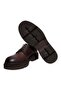 Brown Lace-Up Genuine Leather Men's Shoes - 3