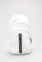 Avelisa White Leather Women's Daily Zipper Detailed Stylish Sports Body Bag