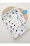 Bee-Themed Double Layer Muslin Blanket |   100% Cotton Muslin Fabric |   Baby Swaddle, Nursing Cover - 3