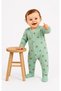 Baby Boy Baby Girl Romper Unisex Cotton Natural Cotton Patterned Snap Fastener Long Sleeve Newborn Baby Sleeping Bag - 5