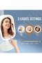 Adjustable LED Makeup Mirror with Storage Tray White - 6