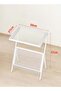 Multifunction Glass-top Sofa Side Table Accent End Table with Magazine Rack Bedside Nightstand Z Shaped Coffee Table Display Stand for Bedroom Living Room Small Space 50x37x57 cm - 5
