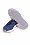 Dark Blue Color Lace-Up Genuine Leather Men's Shoes - 3
