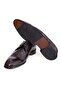 Brown Lace-Up Genuine Leather Sole Men's Shoes - 3