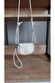 Women's Mini Bag Adjustable Knotted Cord Strap Shoulder Bag - 2