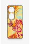 Vivo V40 Compatible Tiger of the Sun Patterned Silicone Case - 2