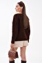Women's Lace Collared Button Closure Knitted Cardigan 265030 - 6