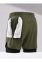 Men's Quick Dry Fitness Training Halısa Short Tights Outdoor Shorts - 2