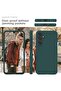 Silicone Case for Samsung Galaxy A26, Soft-Touch, Shockproof, DustProof, Anti-skin Phone Cover Green - 7