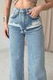Snow Wash Laser Jeans Trousers - 2