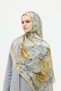 Elora Rami Shawl - Yellow-Grey - 3