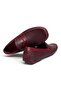 Bordo Color Laceless Genuine Leather Men's Shoes - 2