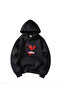 Oversize Hooded Spiderman Printed Sweatshirt for Boys