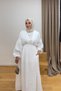 Molly Nelly Women's Cotton Long Muslin Dress - 2