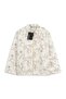 Embroidered Linen Jacket Ecru