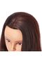26-28'' Mannequin Head Synthetic Fiber Hair Styling Training Head Dolls for Cosmetology Manikin Maniquins Practice Head with Stand (6611LB0420) - 4
