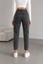 Julia Milano Mom Jeans Daily Wear Casual Comfort Boyfriend Women's Pants Smoked New Season(2026) - 3