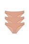 Glb-Stl41414 3-Piece Super Eco Set Lycra Women's Slip Panties Skin