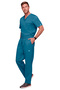 Core Stretch Wwe4743 Men's Scrubs Top – Imported, V-Neck, 2 Pockets, and Durable Doctor/Nurse Single Top - 6