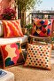 Retro Colors Patterned 4-Piece Throw Pillow Cover Set - 2