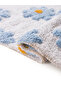 Trendlucky Floral Figured Bath Mat with Difference in Color 50X80 cm - 4