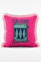 Colorful Sardine and Fish Figured Marine Themed Set of 4 Fringed Throw Pillow Covers - 5