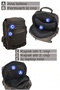 Celsus Brown 4013 Vintage Canvas Backpack, with 15.6 Inch Laptop Compartment, Multi-Pocket Travel and Daily Use Bag - 4